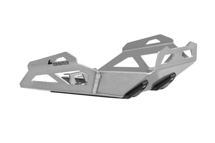 Touratech 01-035-5140-0 Touratech Expedition skidplate zilver voor de R1300GS Motorblok bescherming