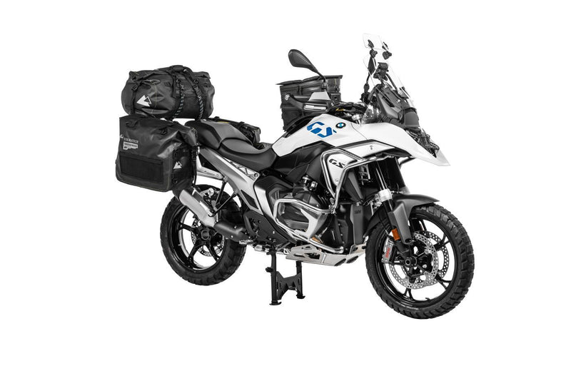 Sacos laterais Touratech em PVC de 30/40 litros para fixação no suporte de malas laterais 1250 e 1300GS GSA