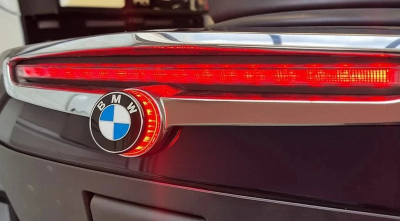 Blue Rider 45mmBR BMW 45mm embleem met remlicht voor de K1600 Embleem BMW 45mm embleem met remlicht voor de K1600