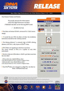 Φίλτρο υψηλής απόδοσης DNA BMW R1300GS και R1300GS Adventure