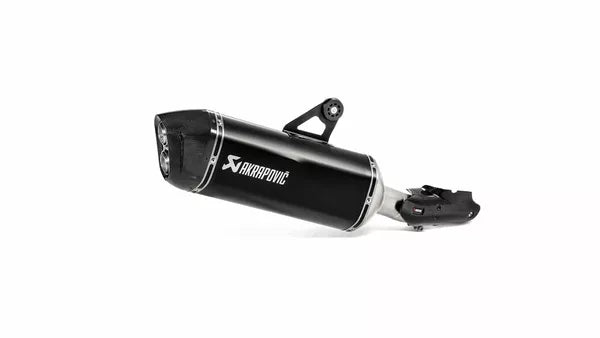 AKRAPOVIC black slip-on muffler for the BMW R1250GS and Adventure