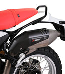 Akrapovič 5025 Akrapovic Dakar uitlaat hoog voor de R12 GS Uitlaatdemper Akrapovic Dakar uitlaat hoog voor de R12 GS