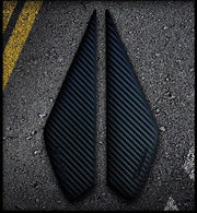 Rubbatech AK Carbon R1200GS LC Rallye Knee Pads Rubbatech knie tankpads voor de BMW Rallye en Exclusive uitvoeringen Tankpads
