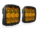 Denali Denali DL9 Hybrid Driving 72 watt en 7620 lumen lampen Mistlampen Denali DL9 Hybrid Driving 72 watt en 7620 lumen lampen