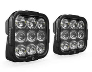 Denali Denali DL9 Hybrid Driving 72 watt en 7620 lumen lampen Mistlampen Denali DL9 Hybrid Driving 72 watt en 7620 lumen lampen