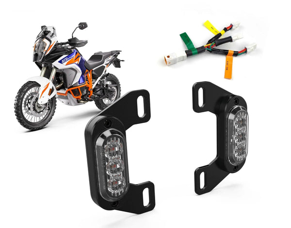 Denali DNL.WHS.23100 Denali plug-and-play T3 knipperlichten voor de KTM 1290 Adventure 2021- Knipperlichten