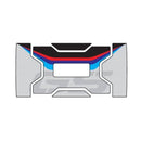 Puig BMW GS Vario zijkoffer stickerset zwart rood blauw Koffer sticker