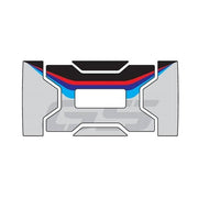 Puig BMW GS Vario zijkoffer stickerset zwart rood blauw Koffer sticker