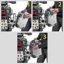 Touratech BMW R 1250 GS en R 1200 GS LC Touratech Zega Evo zijkoffers met houder Zijkoffers